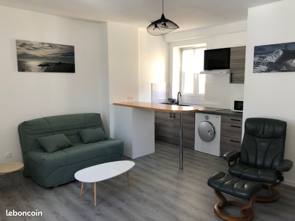 Loue grand studio centre Fontainebleau